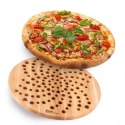 Pizza Aerator Deska na Pizzę Drewniania Okrągła Froster