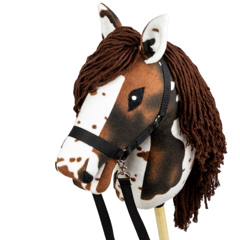 Skippi Hobby Horse tarantowaty - biało brązowy - prezent na dzień dziecka Skippi