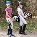 Skippi Hobby Horse tarantowaty - biało czarny - prezent na dzień dziecka Skippi