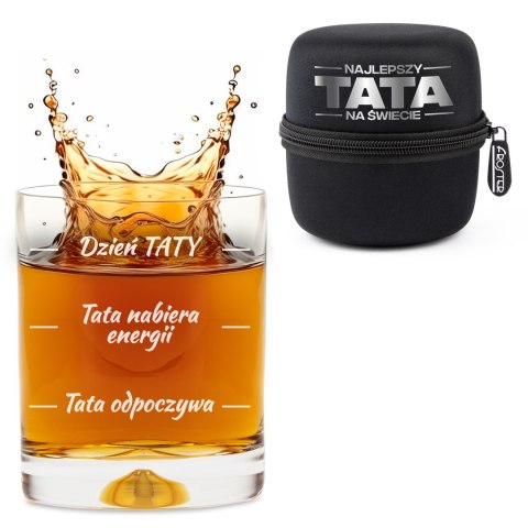 Szklanka do whisky w tubie dla Taty - Prezent dla Taty - na Dzień Ojca Froster