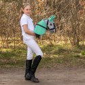 Derka i nauszniki Skippi dla Hobby Horse - zielona - pastelowa Skippi