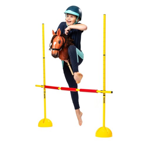 Zestaw Skippi - Hobby Horse Bursztyn i przeszkoda do skakania 135 cm Skippi Zestaw Skippi - Hobby Horse Bursztyn i przeszkoda do skakania 135 cm Skippi