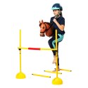 Zestaw Skippi - Hobby Horse Bursztyn i przeszkoda do skakania 135 cm Skippi