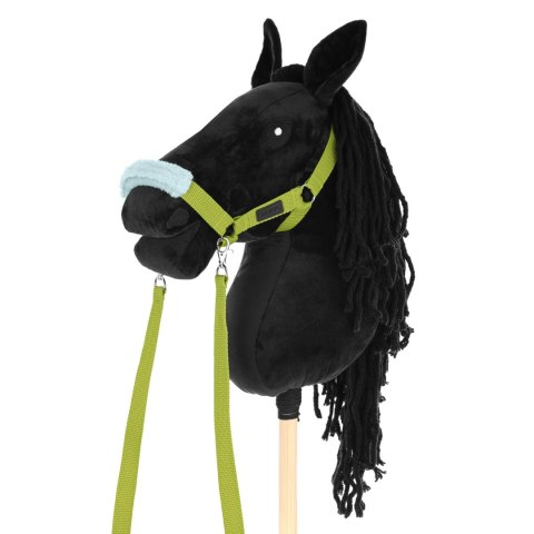 Zestaw Skippi - Hobby Horse czarny i dodatkowy kantar - jasny zielony Skippi Zestaw Skippi - Hobby Horse czarny i dodatkowy kantar - jasny zielony Skippi