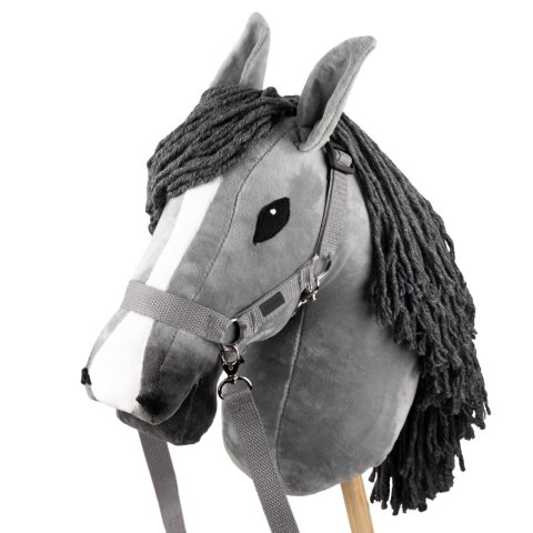 Zestaw Skippi - Hobby Horse szary i dodatkowy kantar - szary Skippi Zestaw Skippi - Hobby Horse szary i dodatkowy kantar - szary Skippi
