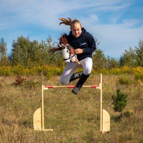 Drewniana przeszkoda do skakania Hobby Horse Skippi Skippi