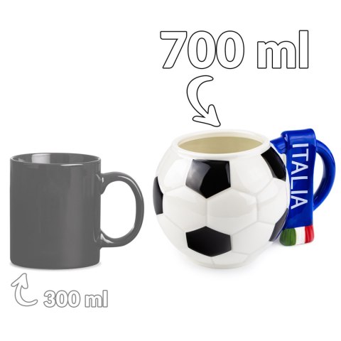 Kubek piłka z szalikiem - Włochy Sprintigo