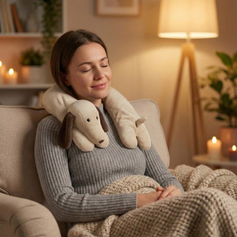 Sensonis Przytulanka Obciążeniowa Pies - regulacja wagi, funkcja grzania Sensonis