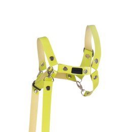 Skippi Kantar dla Hobby Horse - wodze, ekoskóra - jasny zielony Skippi