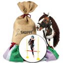 Worek prezentowy Hobby Horse Skippi z koniem gniado - srokatym i przeszkodą Skippi