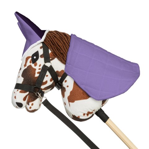 Zestaw Skippi - Hobby Horse Gniado - srokaty - Derka wrzos i śliwka Skippi